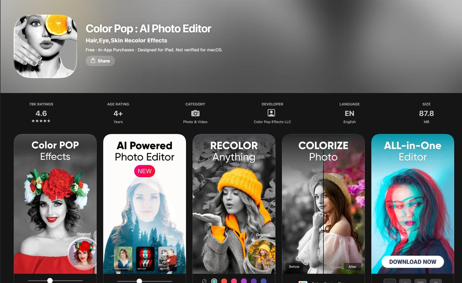 Color Pop: AI Photo Editor