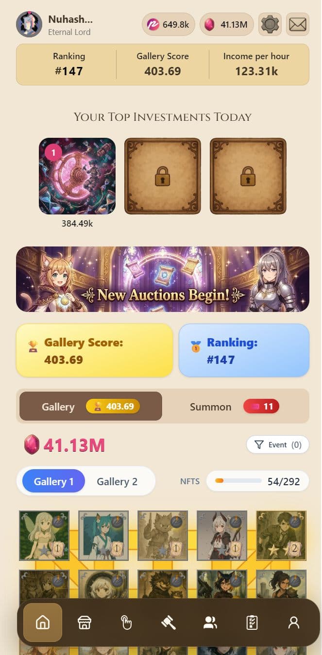 Pinky Auction